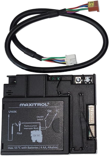 Maxitrol GV60 Receiver G6R-R3AM Control Module With Wire Harness