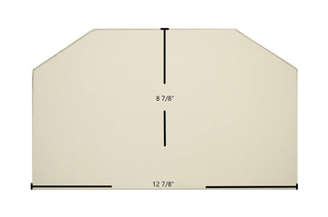 Aurora 13" x 9" Arch Glass