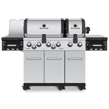 Broil King 70" 6-Burner Regal S 690 Pro IR Gas Grill w/ Infrared Side Burner & Rear Rotisserie Burner