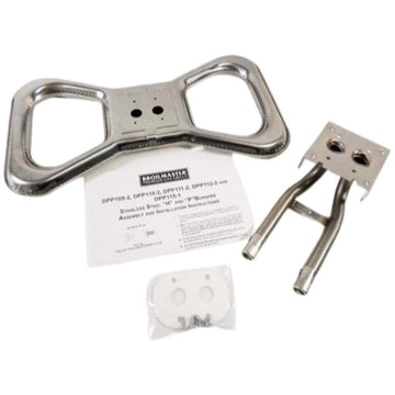 Broilmaster DPP111 Stainless Steel Bowtie Burner Kit fits for P3X, P4X