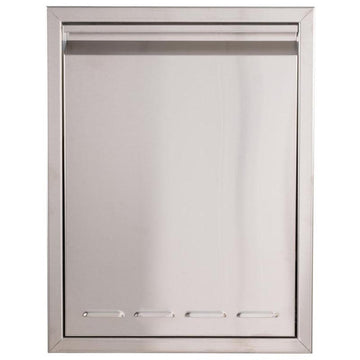 Buck Stove 20" Stainless Steel Roll-Out Trash & Propane Tank Drawer
