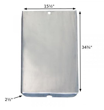 Green Mountain 1PC stainless Steel Grease Drip Tray For The Jim Bowie Grill, P-1106