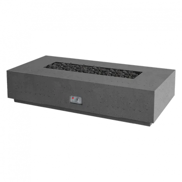 Firegear Sanctuary 1 56" Slate Rectangular GFRC Fire Table