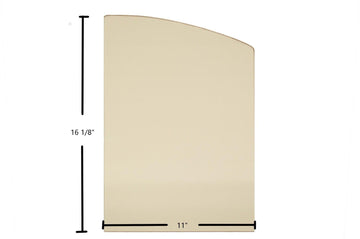 Kozy Heat 231-CC, 231-ZC Glass