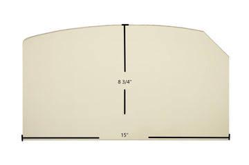 Lopi 380/440 Single Door, Model X Glass