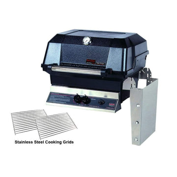 MHP JNR 4 Gas Grill Head With Stainless Steel Shelf