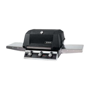 MHP WHRG4DD Hybrid Gas Grill Head With 2 Stainless Steel Shelves