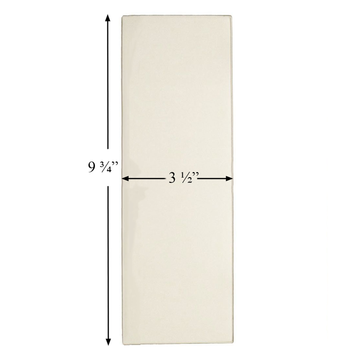 Buck Wood Stove Bay Side Glass for Models 18 and 81: PG 810100