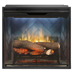 Dimplex Revillusion® 24" Built-in Firebox with Herringbone Liner - RBF24DLX - Fireplace Choice