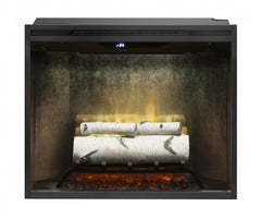 Dimplex Revillusion® 30" Built-in Electric Firebox in Weathered Concrete Liner - RBF30WC - Fireplace Choice