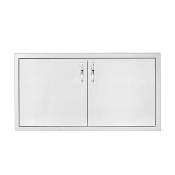 True Flame 36" Stainless Steel Double Access Door