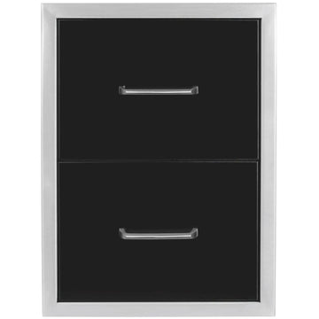 Wildfire 16" x 22" Outdoor Double Drawer