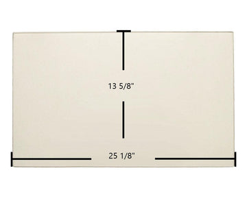 Avalon Small Flush Insert (rectangle) Glass