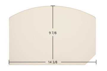 Gibraltar Single Door Archtop Glass