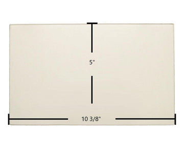 Regency 5 x 10 3/8 Glass