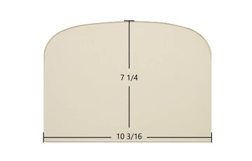 Waterford 100B Glass Single Door Glass