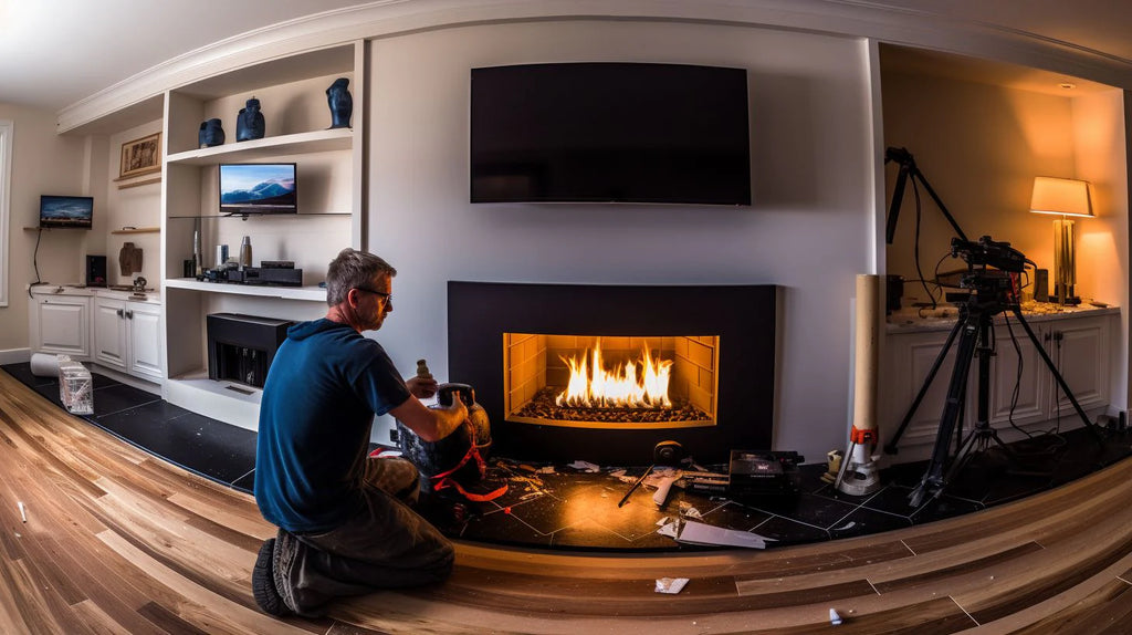 Can I install my new gas fireplace or wood stove myself