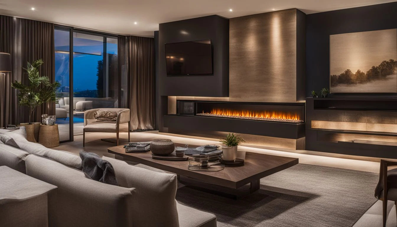 How High Should A Mantel Be Above An Electric Fireplace Fireplace Choice