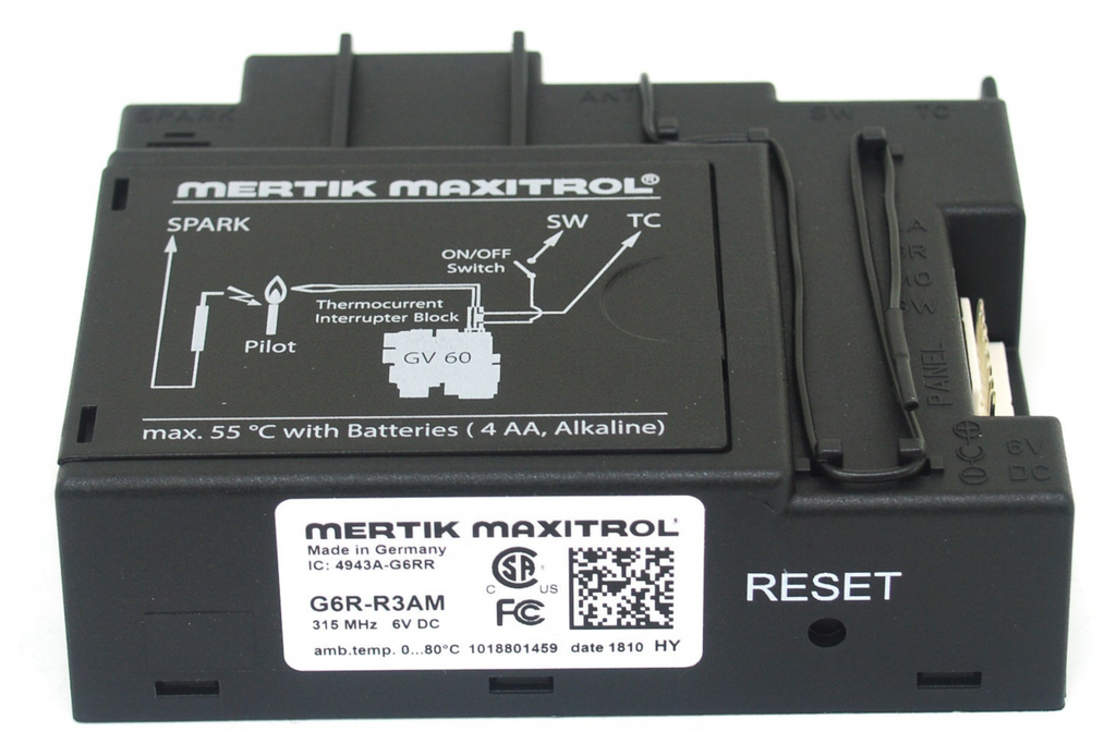 Upgrading Your Gas Fireplace with the Maxitrol GV60 Receiver G6R-R3AM