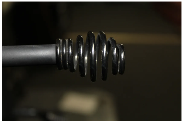 Buck Stove Damper Rod Spring Handle, Black - PO BC290B