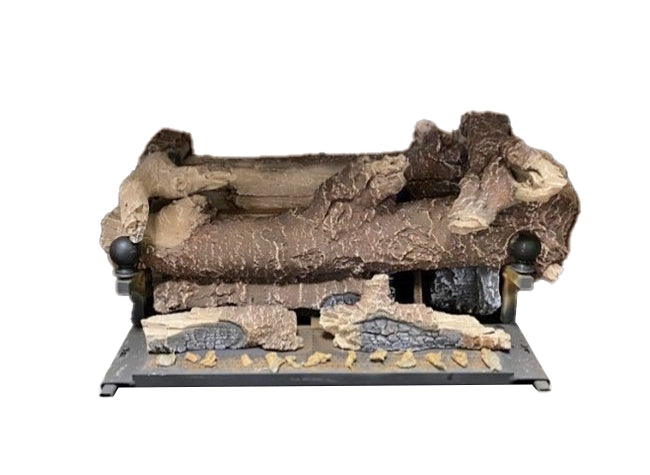 Buck Gas Stove Logset (EmberVision, Blue Ridge) for Model 34 - PO CR34ESBLG-BR