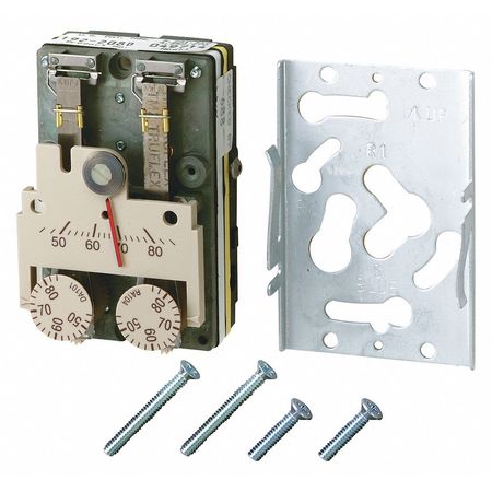 Siemens 192-208 Pneumatic Thermostat,  Dual Temperature,  Heating and Cooling,  2 Pipe Default Title