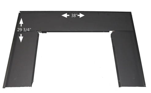 Buck Stove Standard Trim Kit, Black Only - PO 18STKBR-BLK
