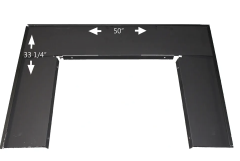 Buck Stove Standard Trim Kit, Black Only - PO 51STKBR-BLK