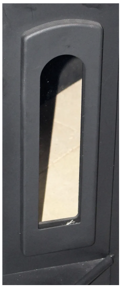 Buck Stove Bay Windows, Black (each) - PO 910454