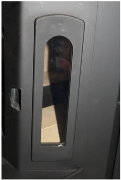 Buck Stove Bay Windows, Black (each) - PO 910454