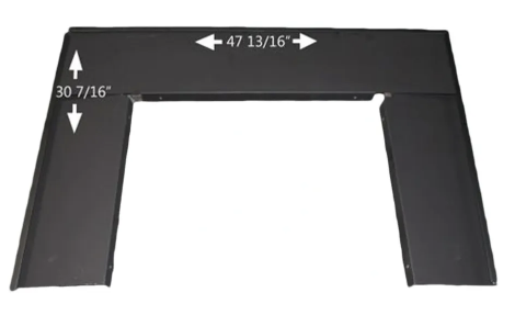Buck Stove Standard Trim (black only) - PO 329STK-BLK