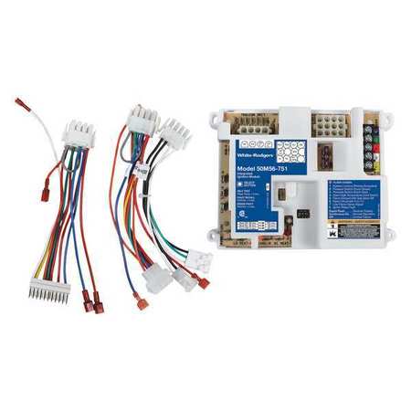 White-Rodgers 50M56U-751 Furnace Board, 25VAC, With Wiring Adapter Default Title