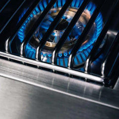 True Flame Stainless Steel Propane Gas Double Side Burner