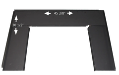 Buck Stove Standard Trim (black only) - PO 384STKBR-BLK