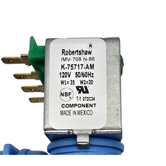 W10179146 Refrigerator Ice Maker Water Inlet Valve OEM Replacement – Fits Whirlpool, KitchenAid, Kenmore, Maytag, Amana – Replaces W10408179, W10445780, W10155357, 2186486, 2205762, 2304757