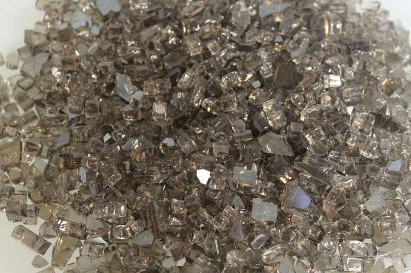 Empire Crushed Glass, Bronze Reflective, approx. 1 sq. ft (DG1BZR)