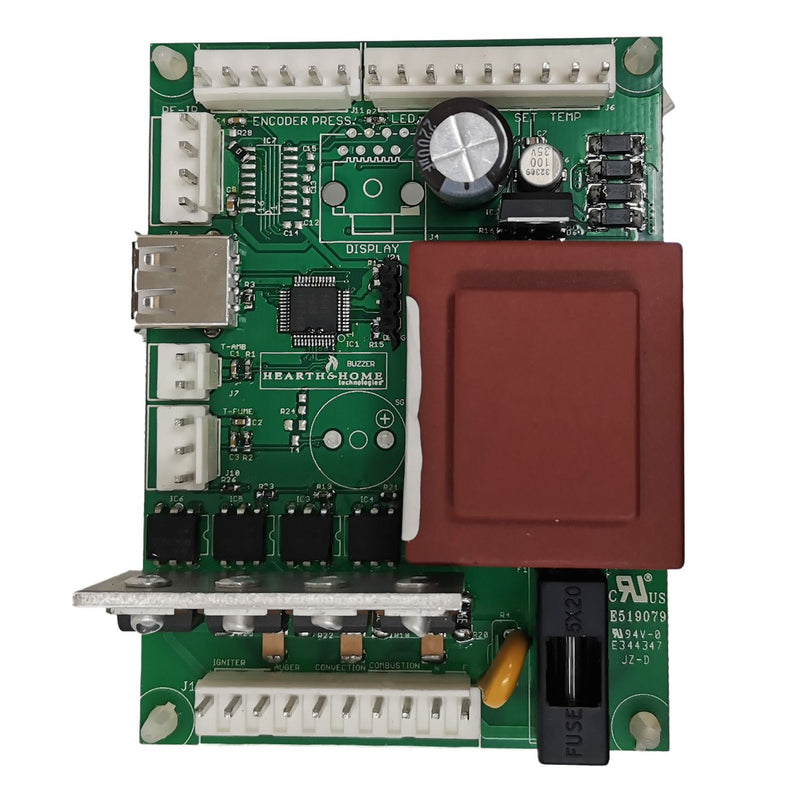 PelPro PP130-B & PP150 Pellet Stove Control Board: SRV7104-051 - Alternate View
