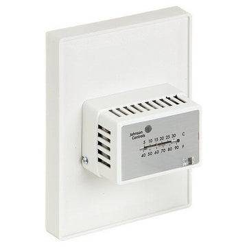 Johnson Controls T-4002-302 Pneumatic Thermostat,  Single Temperature,  Heating and Cooling,  2 Pipe