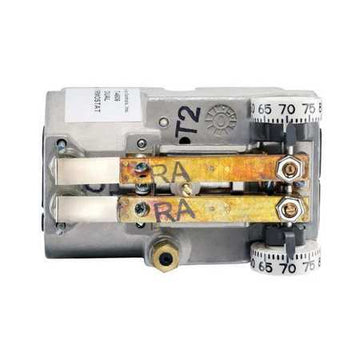 Johnson Controls T-4506-204 Pneumatic Thermostat,  Dual Temperature,  Heating and Cooling,  2 Pipe