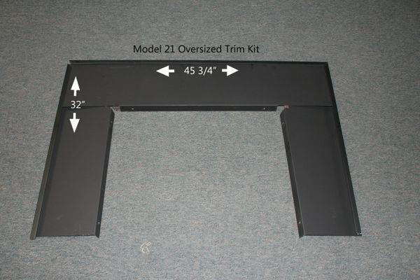 Buck Wood Stove Trim Kits - Oversize (top 45-3/4