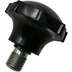 Buck Wood Stove Black Damper Knob for Models 24, 26000 (Little Buck), 27000 (Regular Buck), 28000 (Big Buck), Carolina I - PO 100320