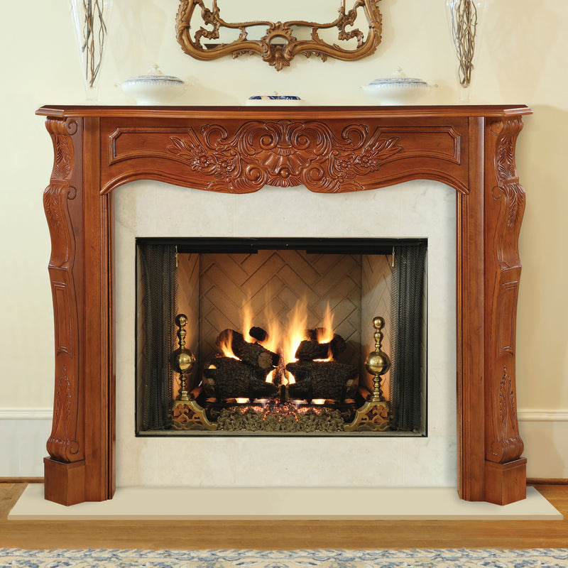 Pearl Mantels 134 Deauville Fireplace Mantel Surround - Fireplace Choice