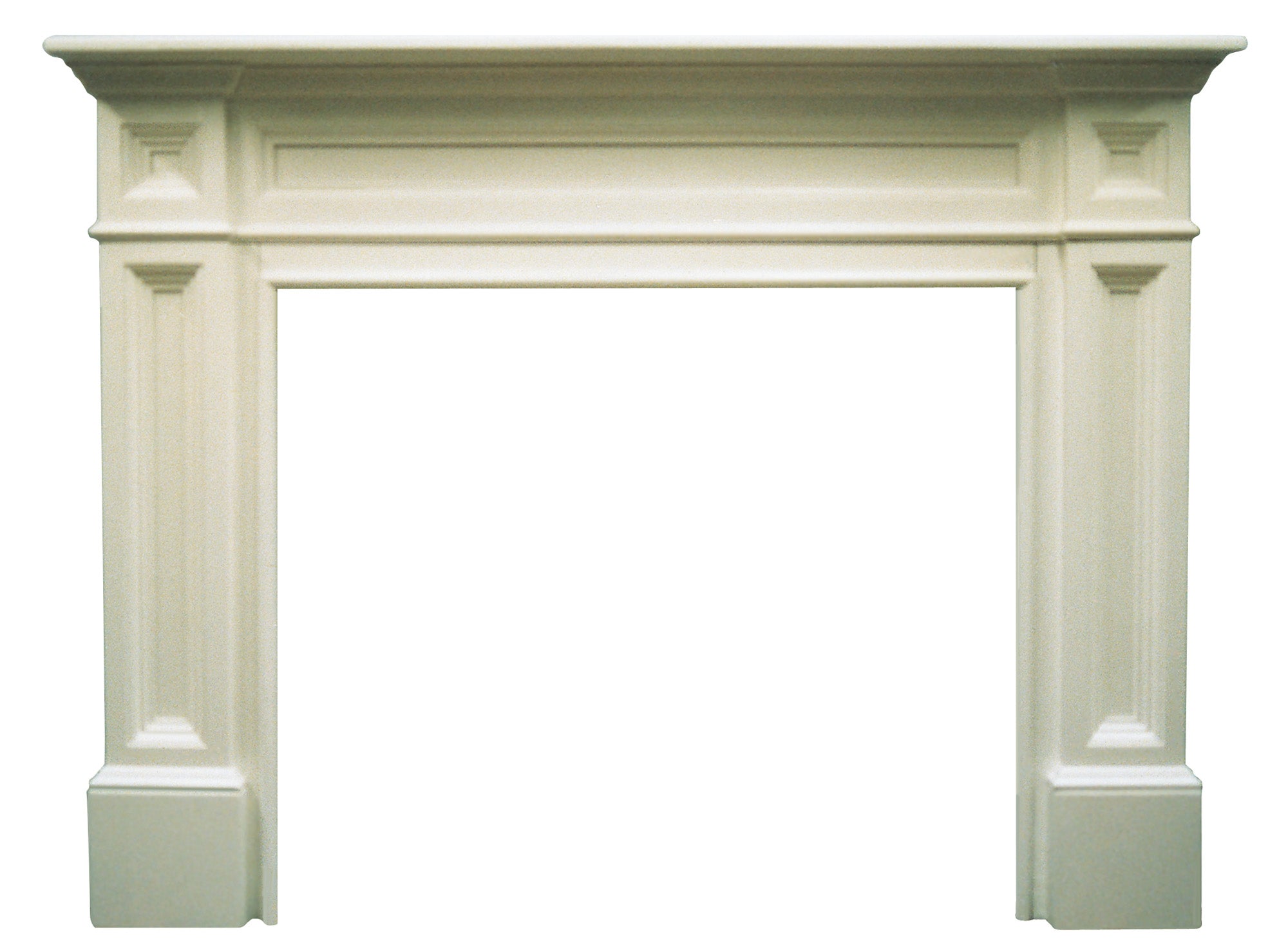 Pearl Mantels 140 Classique Fireplace Mantel - Unfinished - Fireplace Choice