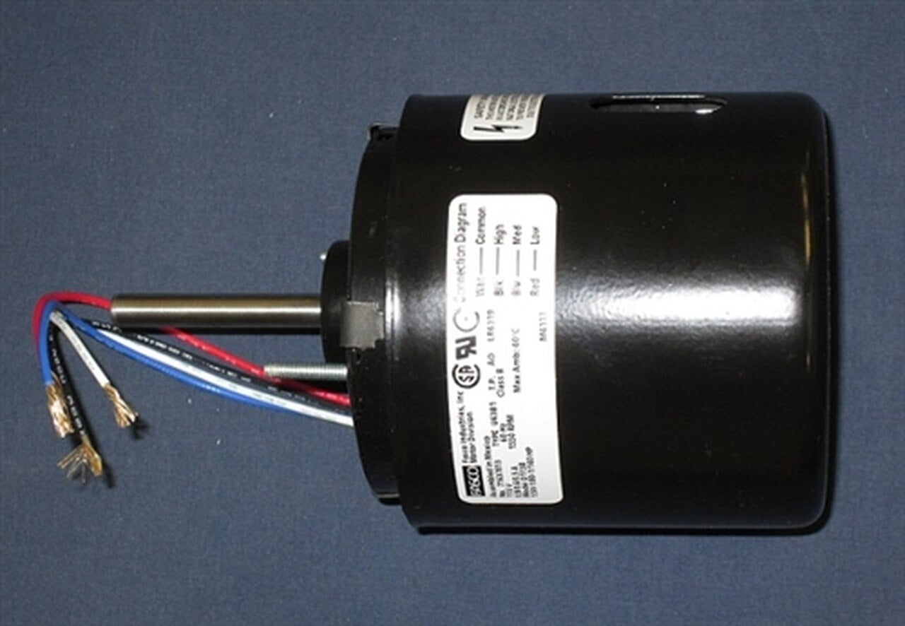 3-Speed Blower Motor for Buck Wood Stoves - 1MBS1 - Fireplace Choice