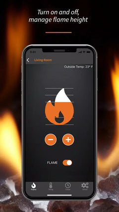 Control your Fireplace with the ift wfm Module