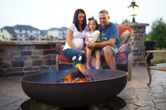 Ohio Flame Patriot Wood Burning Fire Pit - Fireplace Choice