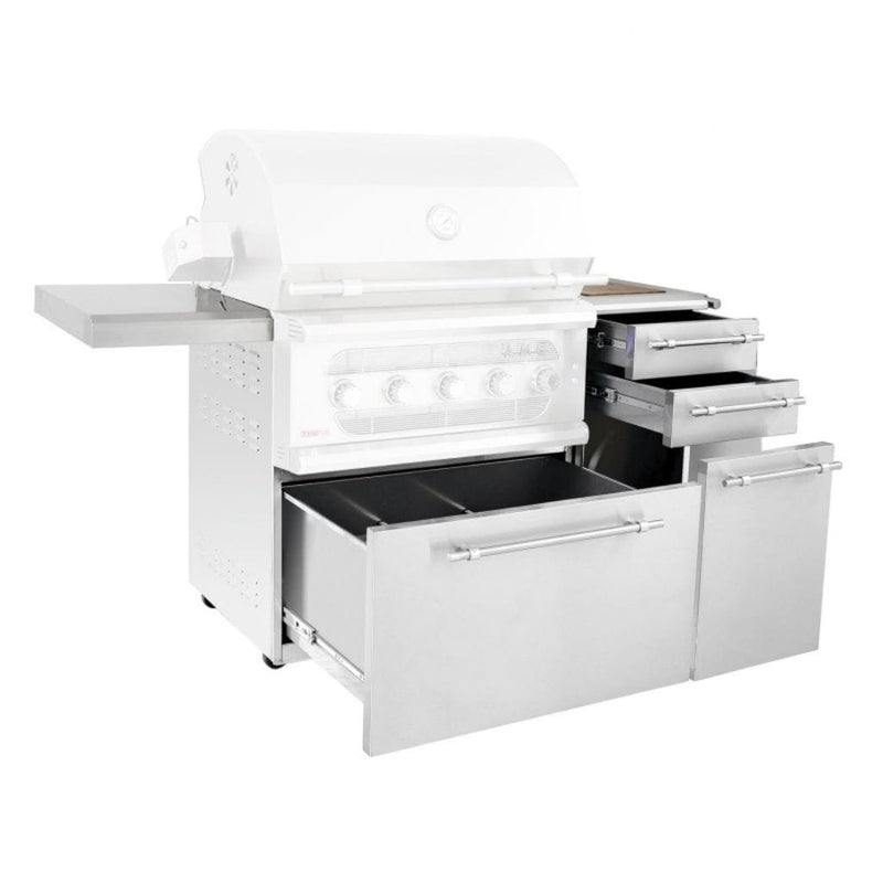 Summerset American Made Grills by 36"/54" Muscle/Encore Freestanding Grill Cart (Cart Only) - Bottom View