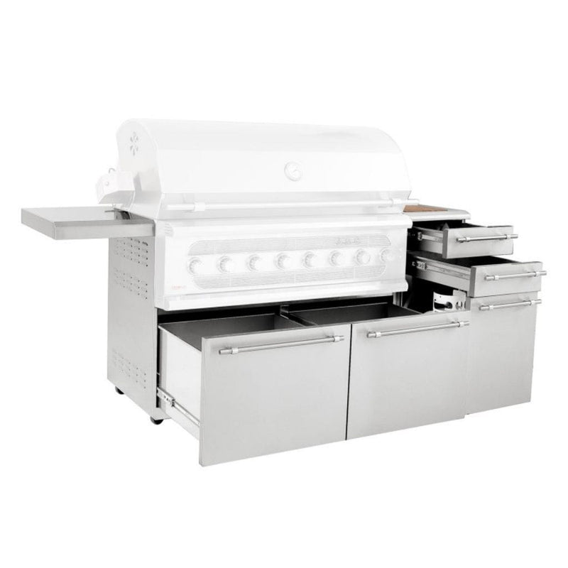 Summerset American Made Grills by 36"/54" Muscle/Encore Freestanding Grill Cart (Cart Only) - Components View