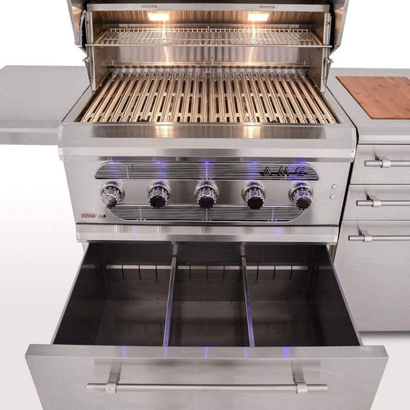 Summerset American Made Grills by 36"/54" Muscle/Encore Freestanding Grill Cart (Cart Only) - Additional View