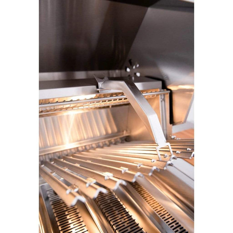 Summerset American Made Grills by Encore Series 54" 8-Burner Built-In Hybrid Grill - Label View